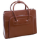 McKlein Lake Forest | 15” Leather Laptop Briefcase - Brown